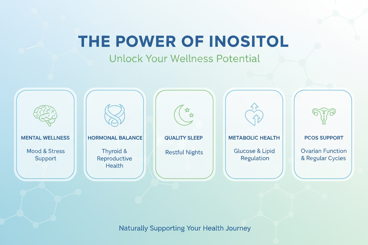What Are The Benefits Of Taking Inositol? Let’s Get Familiar With Them