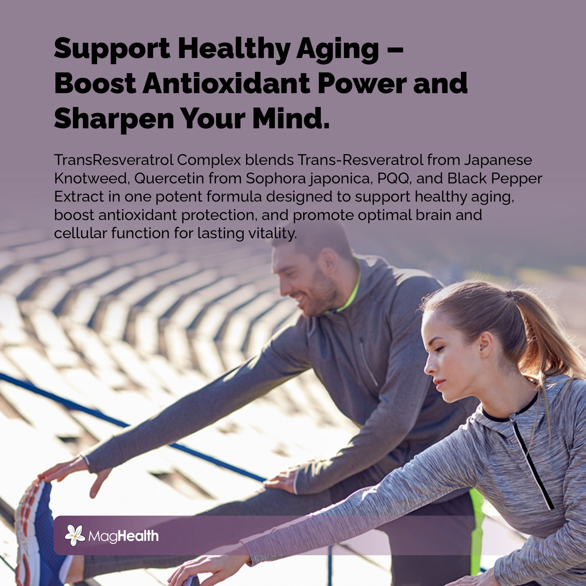 MagHealth Trans-Resveratrol with PQQ, Quercetin & Black Pepper Tincture