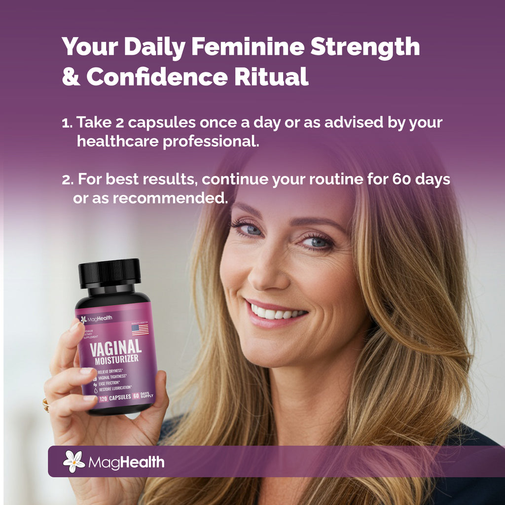MagHealth Vaginal Moisture Supplement for Women