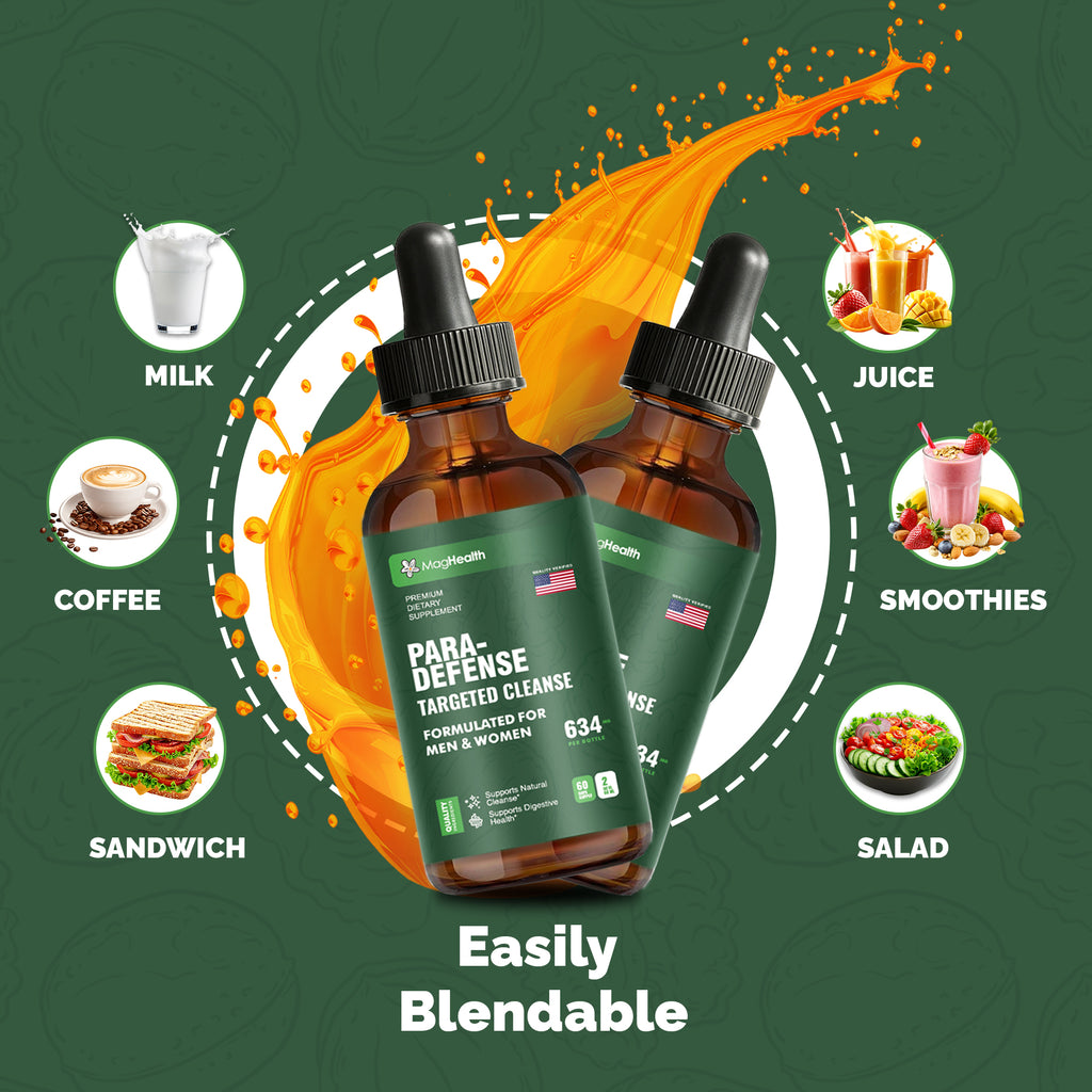 MagHealth Wormwood Black Walnut Clove Tincture