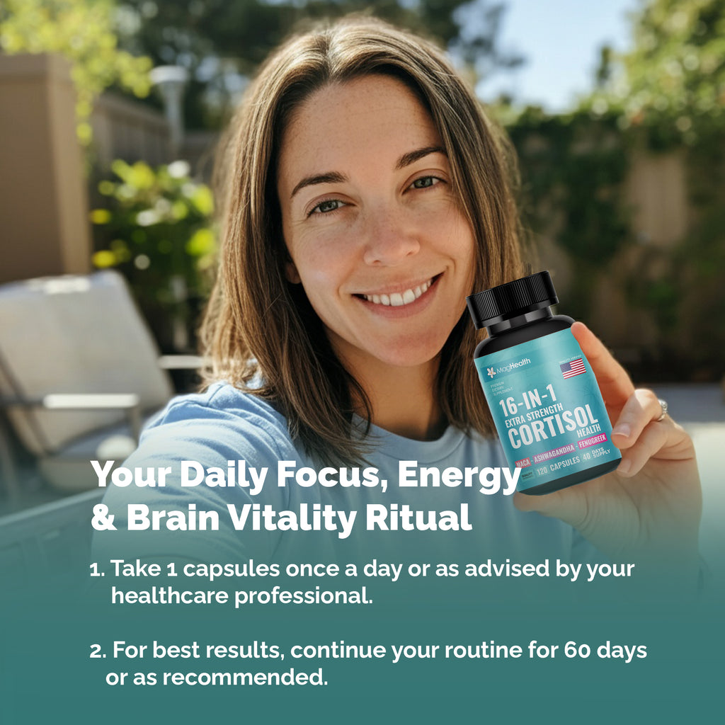 16-in-1 Botanical Adaptogen Blend Supplement for Women & Men