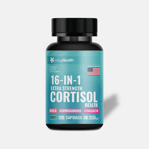 MagHealth 16-in-1 Botanical Blend Supplement – Plant-Based Capsule Formula